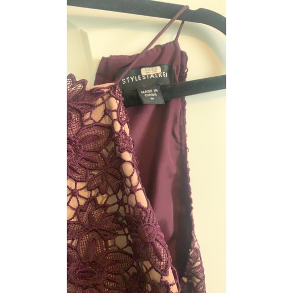 Stylestalker purple cutout dress - Picture 6 of 7